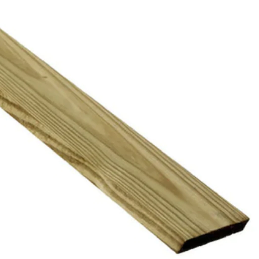 1 in x 6 in x 16 ft, Southern Pine, No. 2, Pressure Treated (MCA), Surfaced on 4 Sides - Wood Products