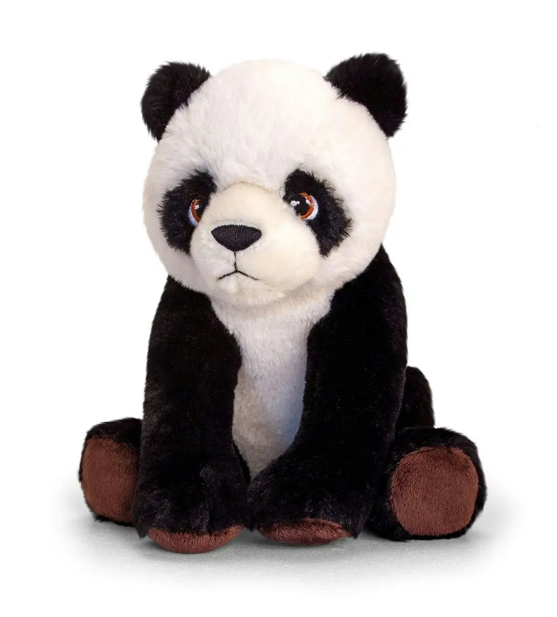 Keeleco 18cm Panda Kids/Children Animal Soft Plush Stuffed Toy Black 3y+ - Toys & Games