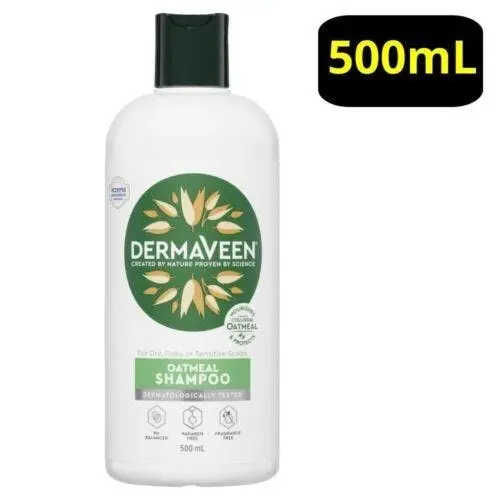 DermaVeen Daily Nourish Oatmeal Shampoo 500ml - Beauty