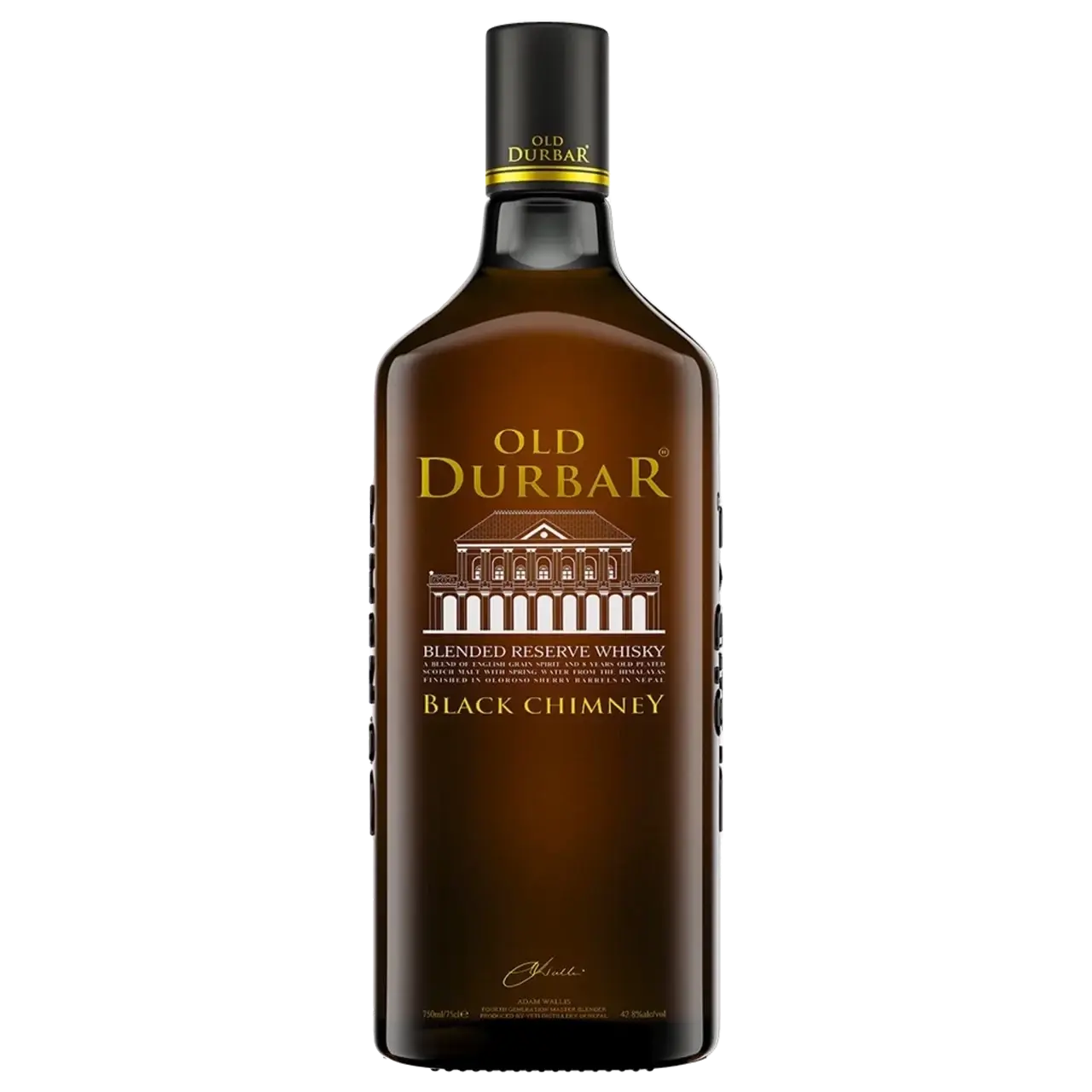 Old Durbar Black Chimney Blended Whisky 750ml - Alcohol