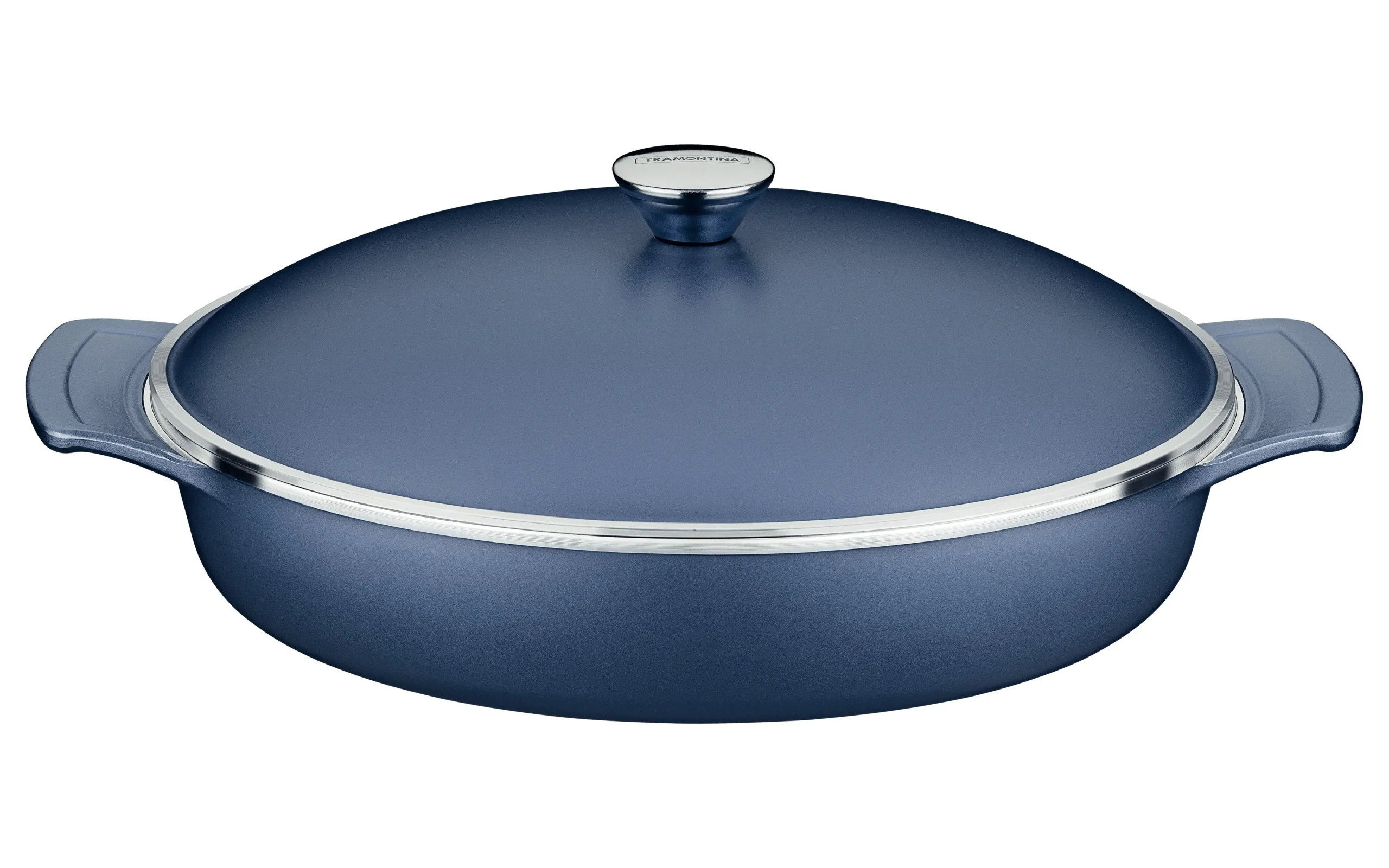 Lyon Blue Frying Pan, 32cm, 4.3L - Home & Garden