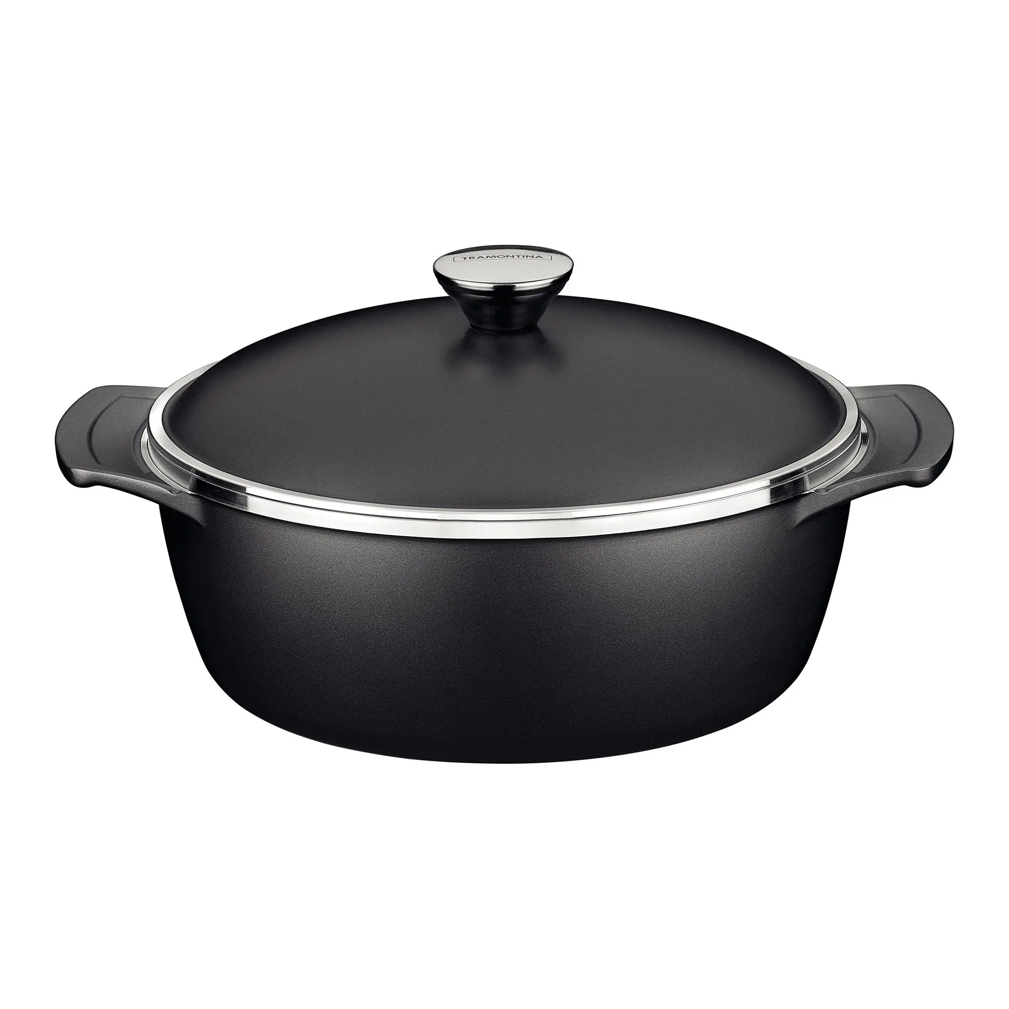 Lyon Black Casserole, 30cm, 6.8L - Home & Garden