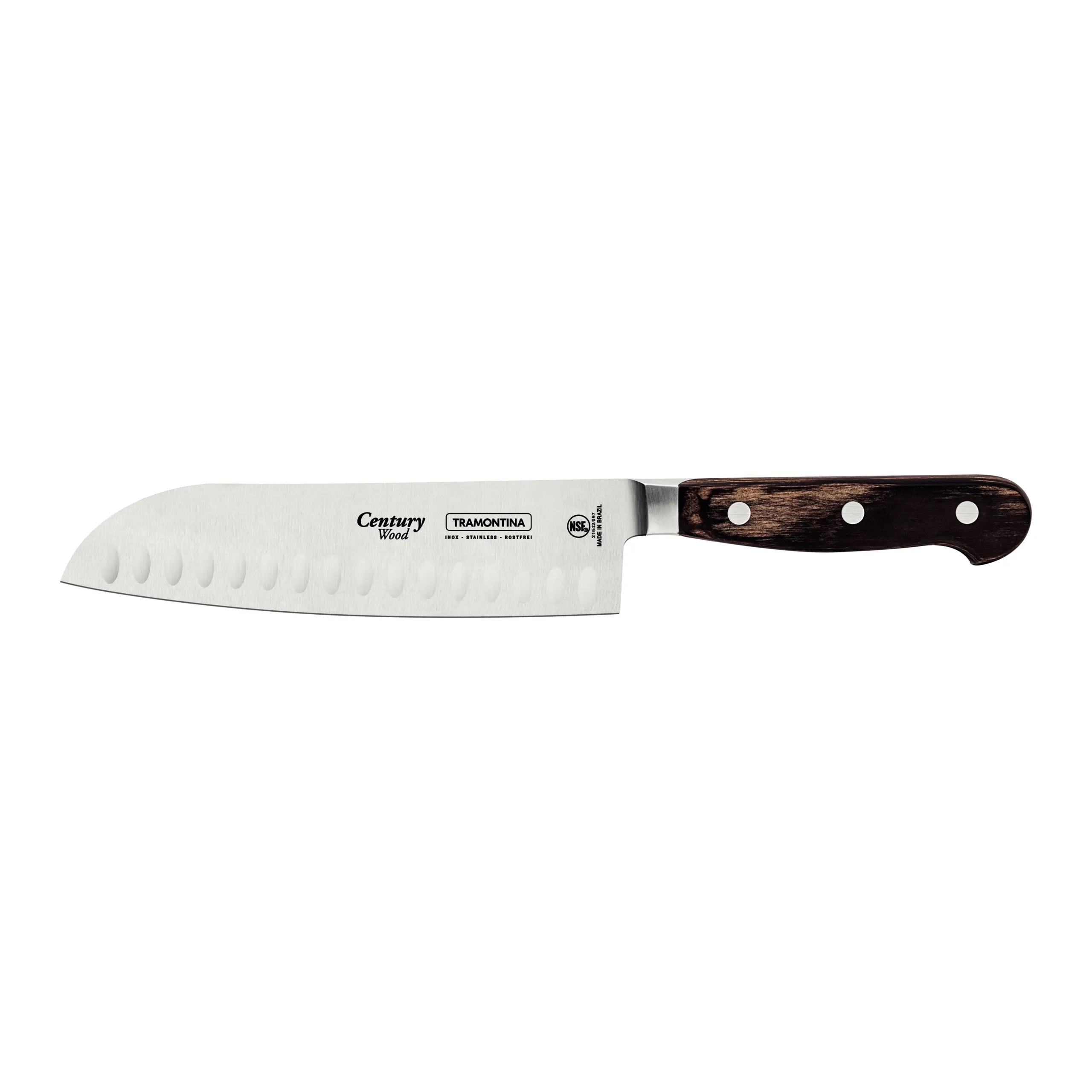 Century Wood Santoku Knife, 7" - Home & Garden
