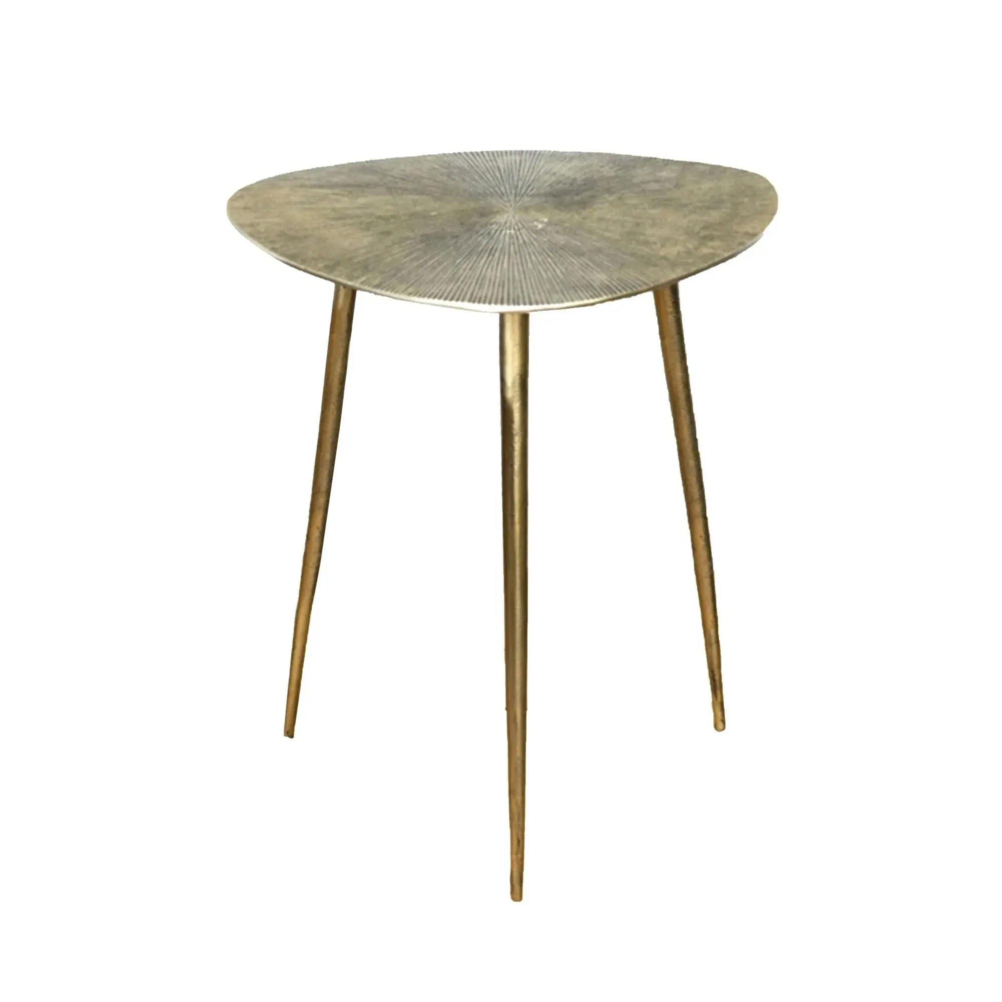 SSH Collection Revival 46cm Wide Side Table - Brass