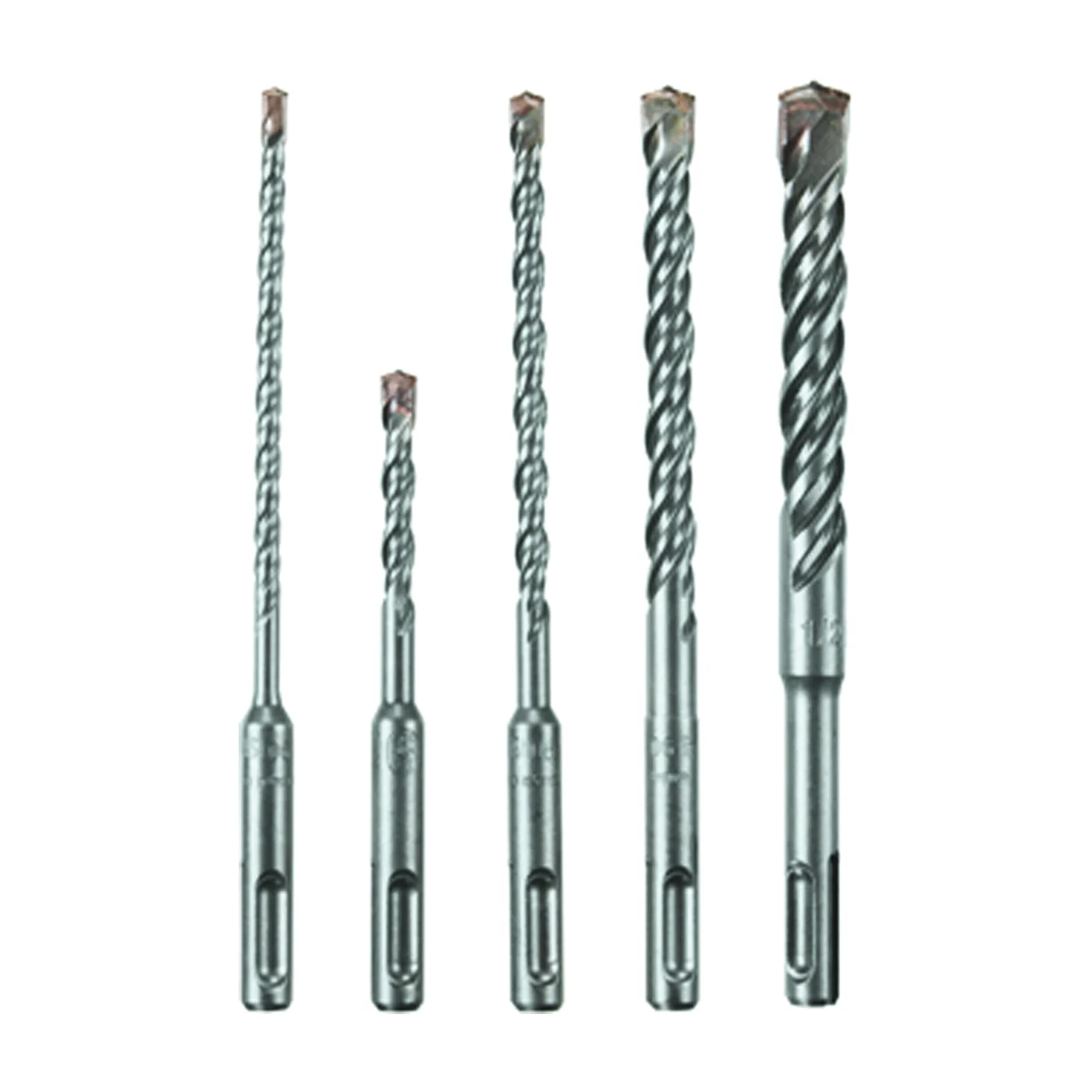 HCK005 Rotary Hammer Drill Bit Set, 5-Piece, Carbide