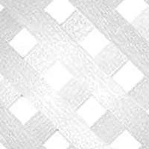 208466 Privacy Lattice, 8 ft L Nominal, 48 in W Nominal, 1/8 in Thick Nominal, Diamond Style, White - Deckorators