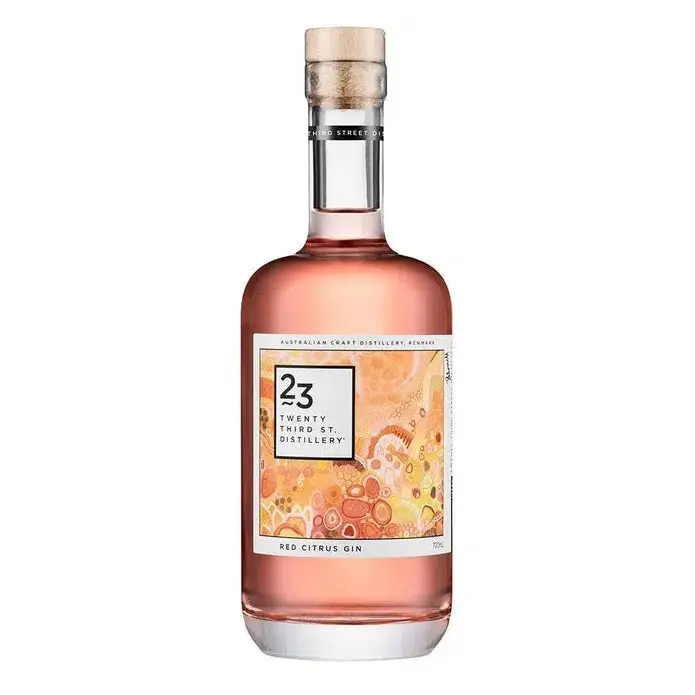 23rd St Distillery Red Citrus Gin 700ml - Alcohol