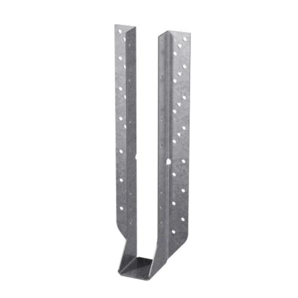 HU14 Joist Hanger, 14 in H, 2-1/2 in D, 1-13/16 in W, Steel, Galvanized, Face Mounting