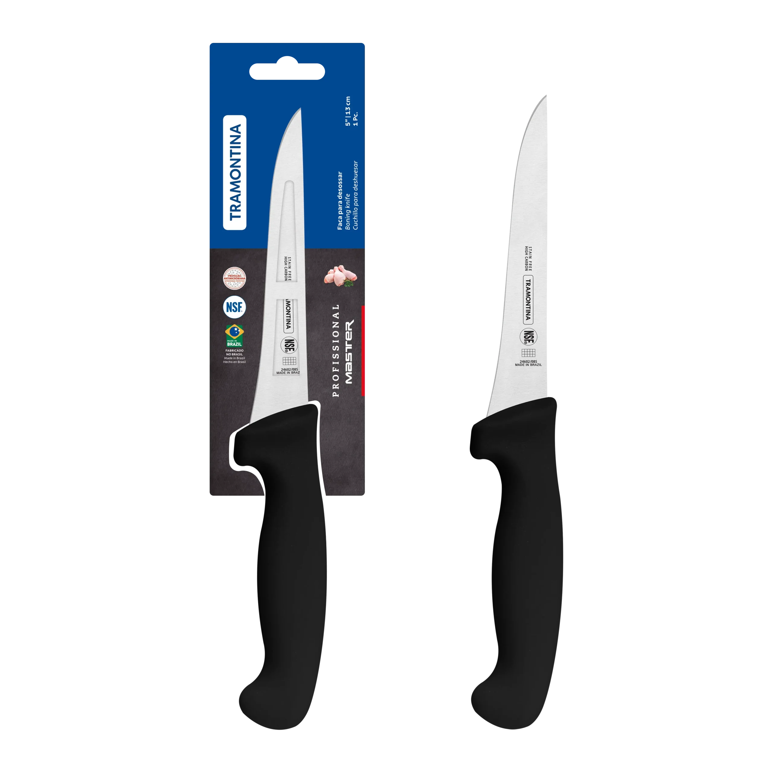 Professional Master Black Boning Knife, 5" - Home & Garden