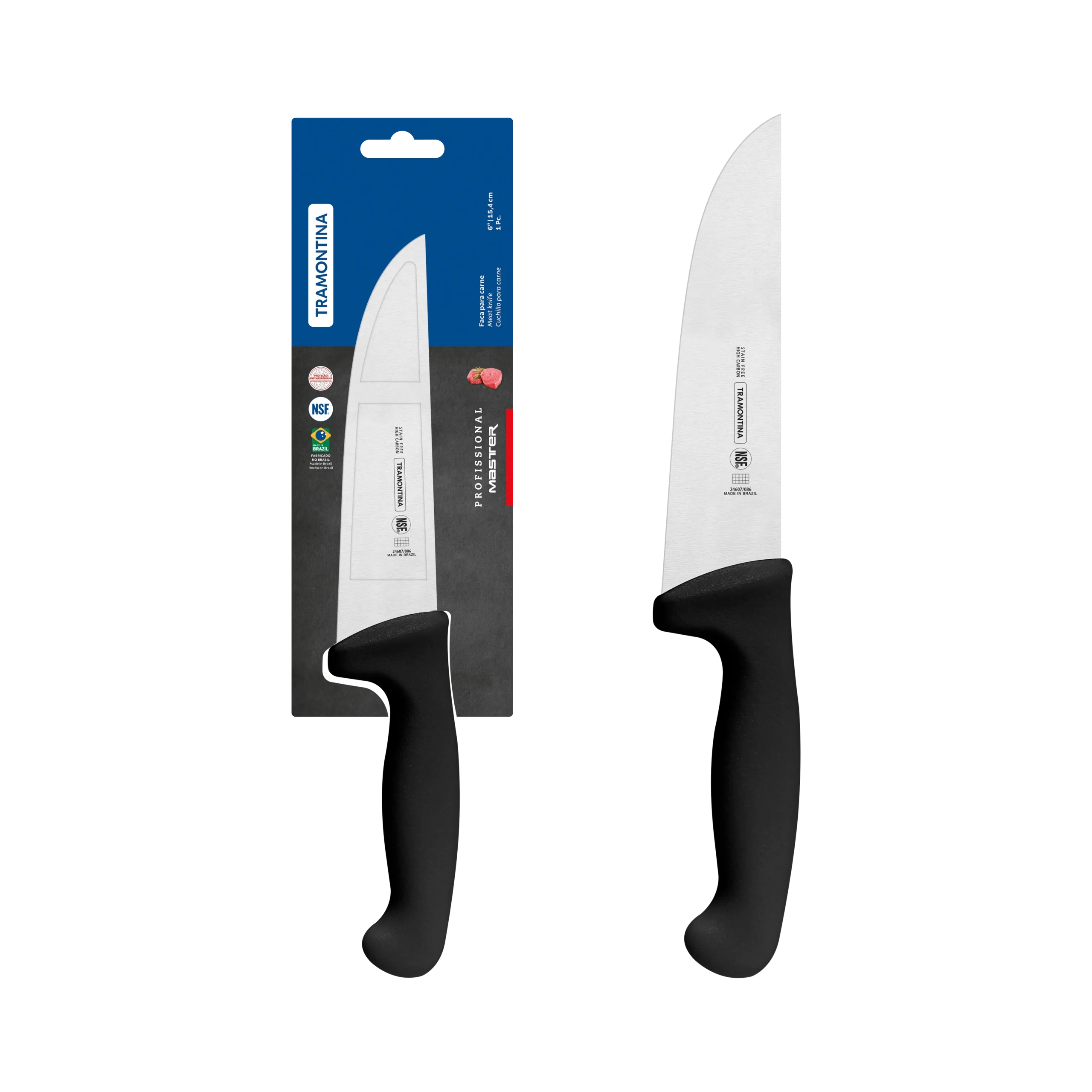 Professional Master Black Meat Knife, 6" - Home & Garden