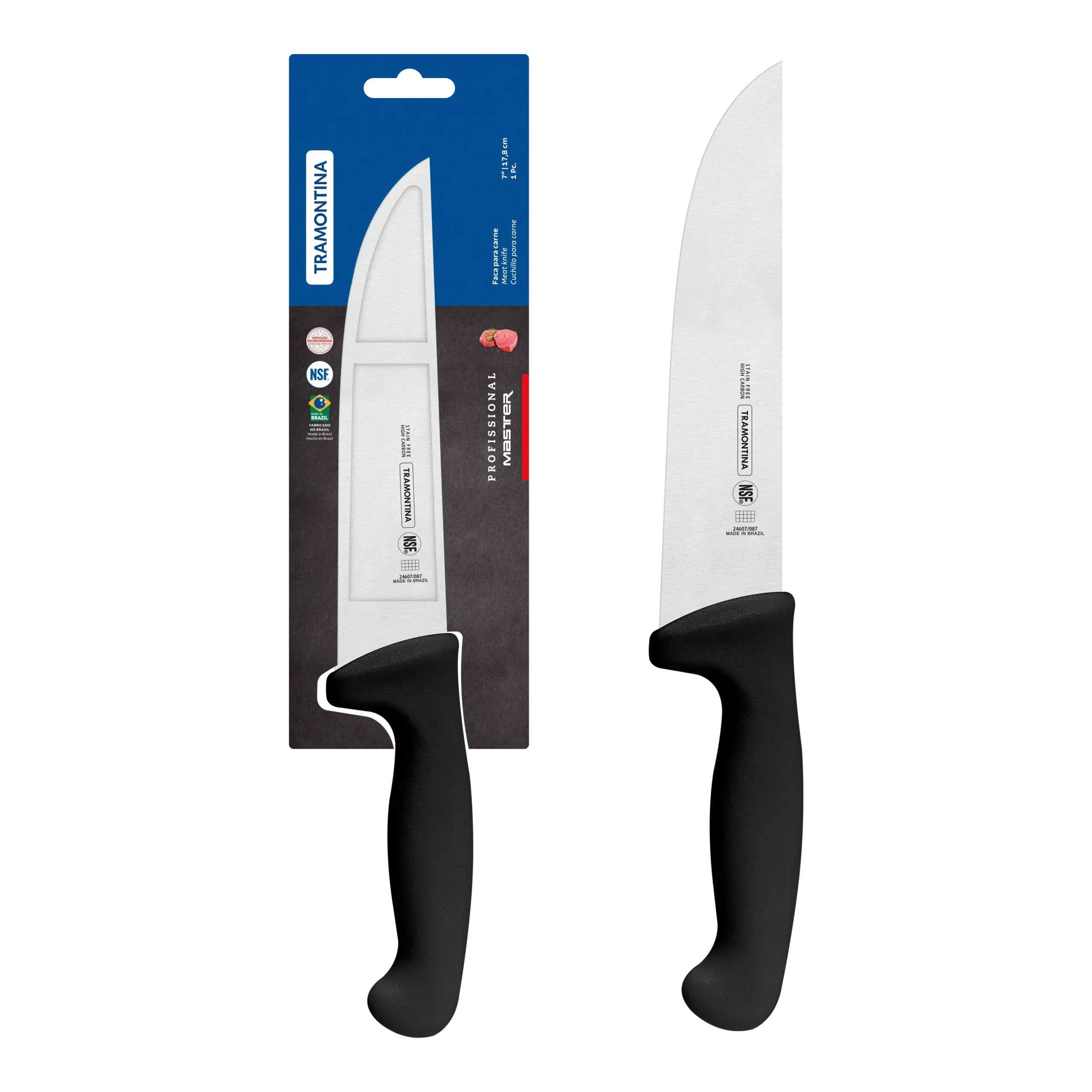Professional Master Black Meat Knife, 7" - Home & Garden