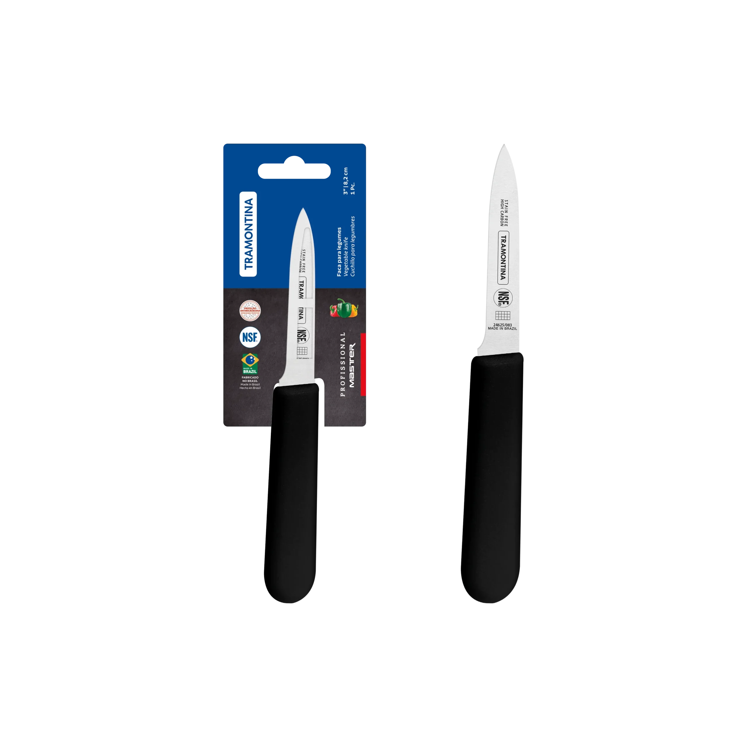 Professional Master Black Paring Knife, 3" - Home & Garden
