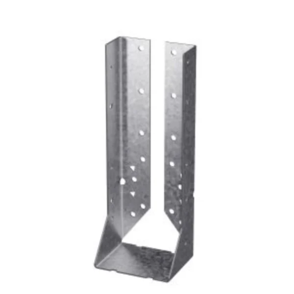 HUC210-2 Heavy Concealed-Flange Joist Hanger, 8-13/16 in H, 2-1/2 in D, 3-1/8 in W, Steel, Galvanized