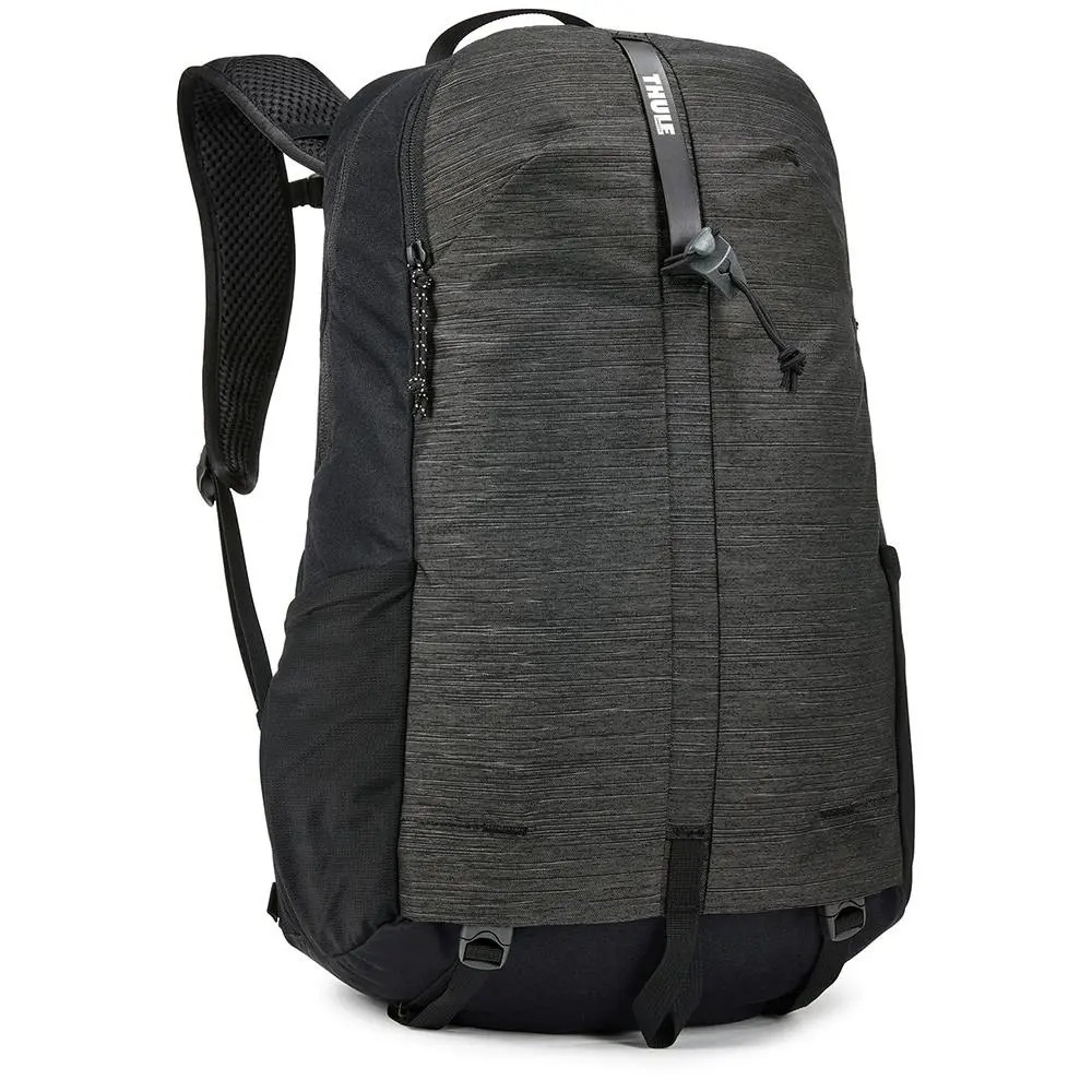 Thule Nanum 420D Nylon Oxford 18L/47cm Hiking Backpack Outdoor Travel Bag Black - Fashion