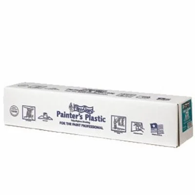 C5420 Construction Sheeting, 50 ft L, 20 ft W, 4 mil Thick, Polyethylene, Clear - Film-Gard