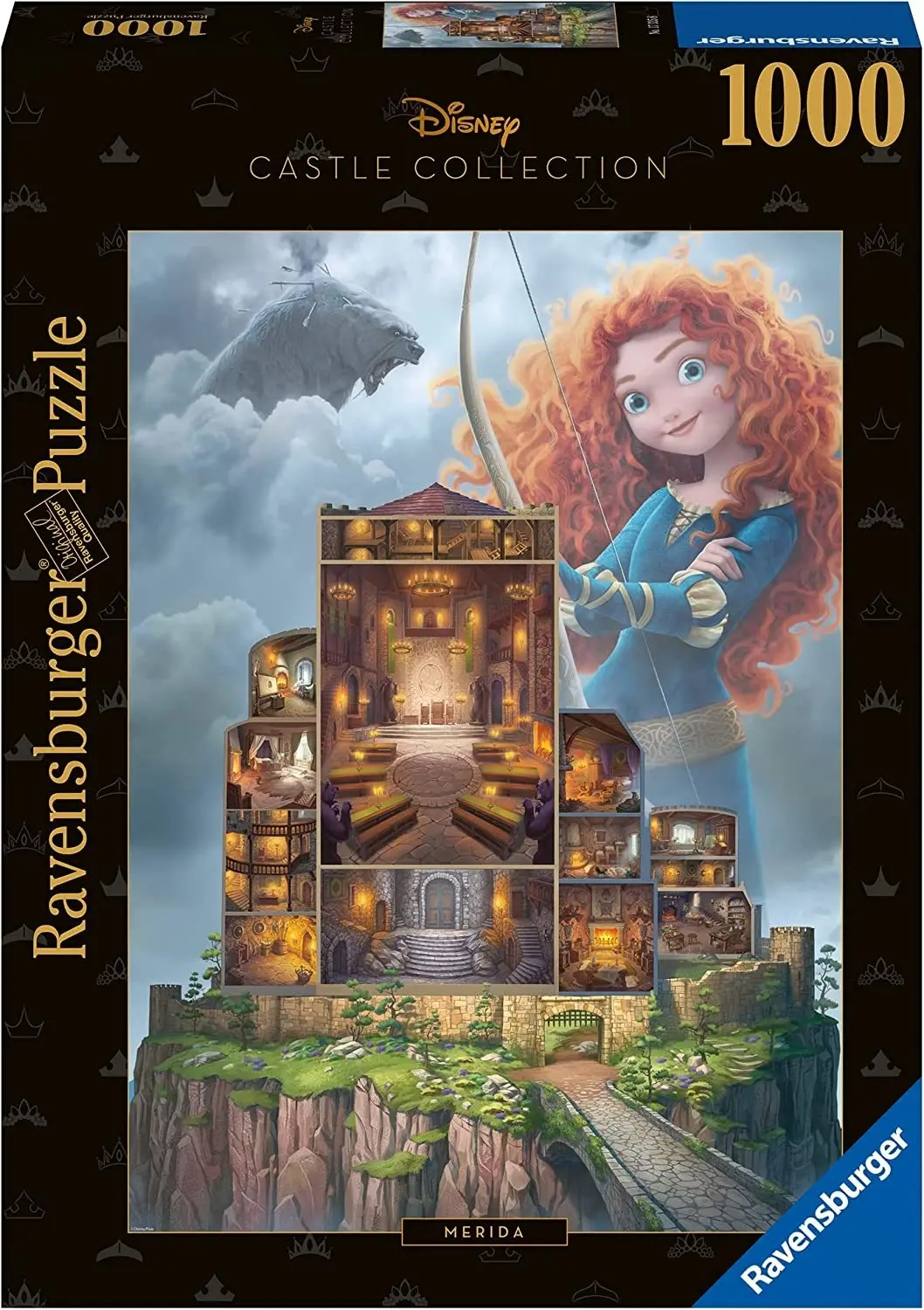 1000pc Disney Castles: Merida Puzzle - Toys & Games