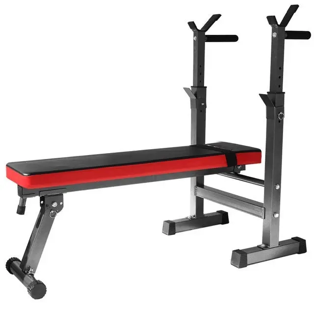 Fitness Master Multi-station Foldable Bench Press Incline Home Gym Fitness Olyimpic Weights Station