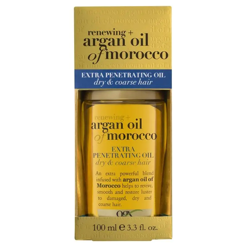 OGX Renewing Moroccan Argan Oil Extra Strength Penetrating Oil 100ml - Beauty
