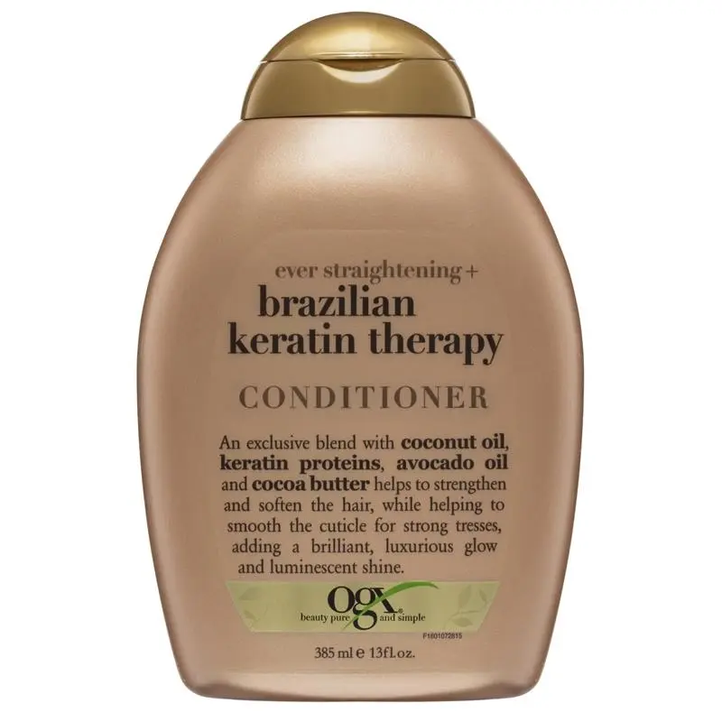 OGX Brazillian Keratin Therapy Ever Straight Conditioner 385mL - Beauty