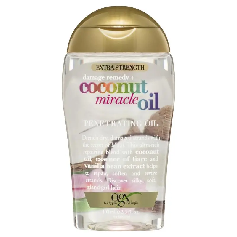 OGX Extra Strength Coconut Miracle Oil Penetrating Oil 100ml - Beauty