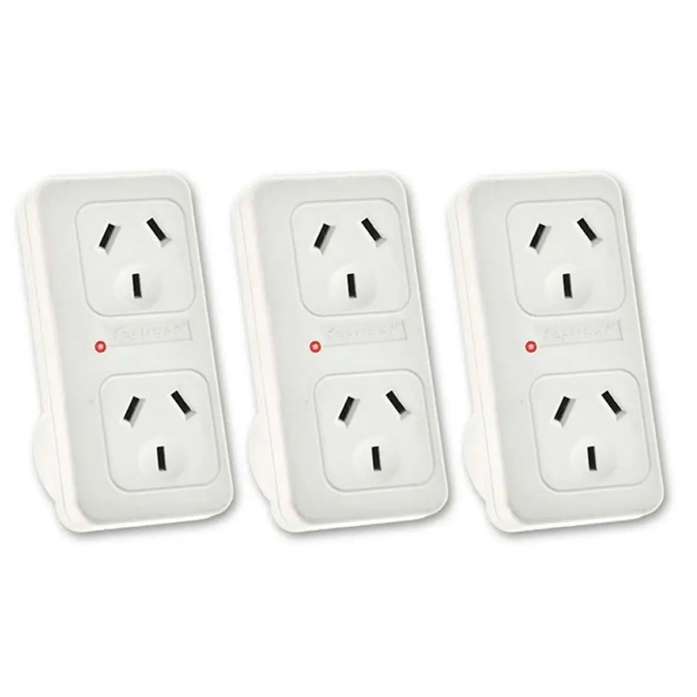 6x Sansai Vertical Powerpoint Double Surge Protector Adaptor/Outlet Spliter/AU - Electronics