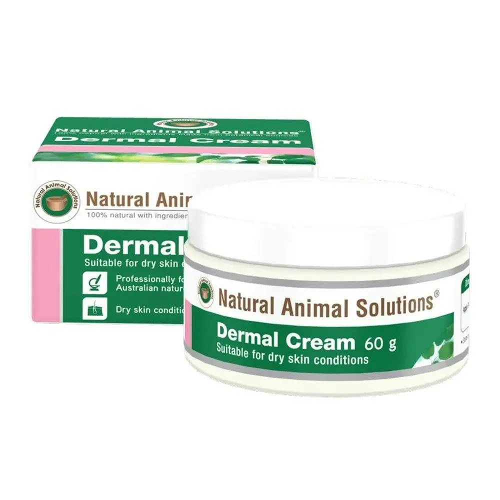 NATURAL ANIMAL SOLUTIONS Dermal Cream 60 Gms - Pets