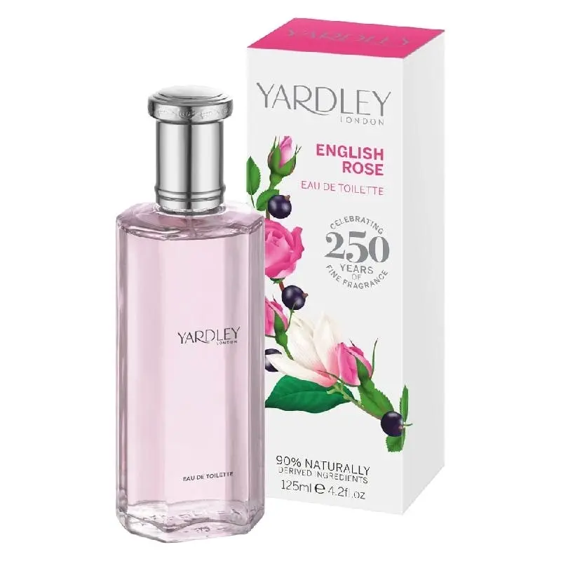 Yardley English Rose Womens Eau de Toilette 125ml - Beauty