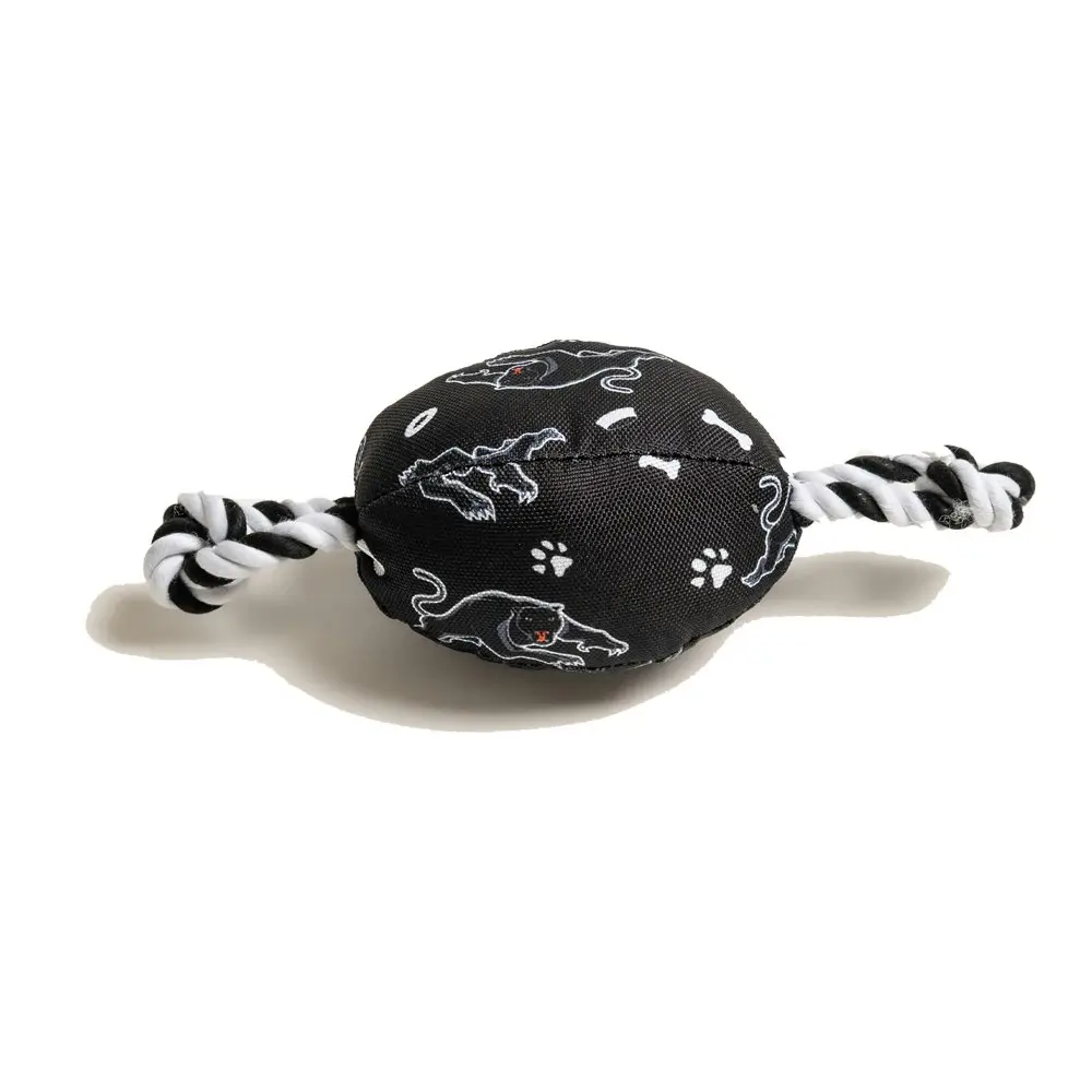 The Stubby Club Penrith Panthers NRL Themed Durable Dog/Cat Pet Chew Toy - Pets