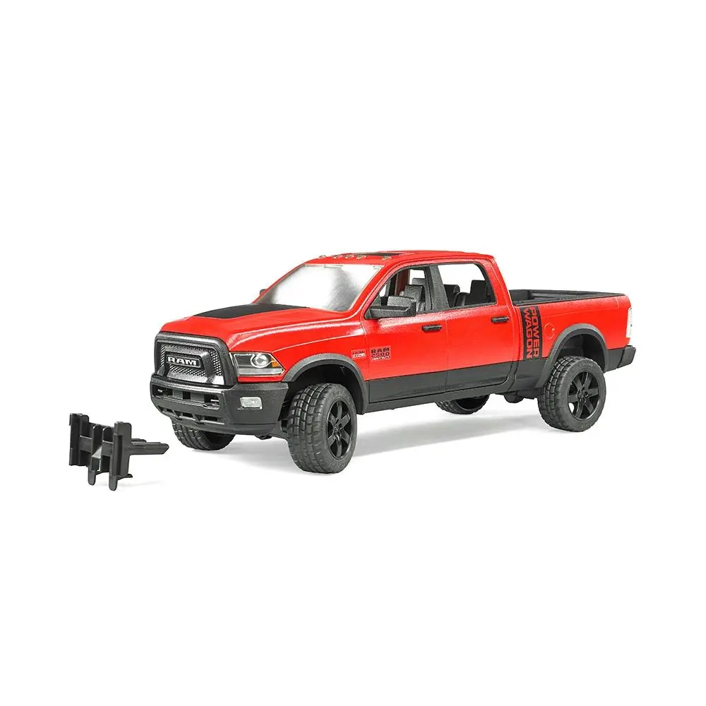 Bruder RAM 2500 40cm Power Wagon Farm Truck Vehicle Car Red Kids/Children Toy 3+ - Toys & Games