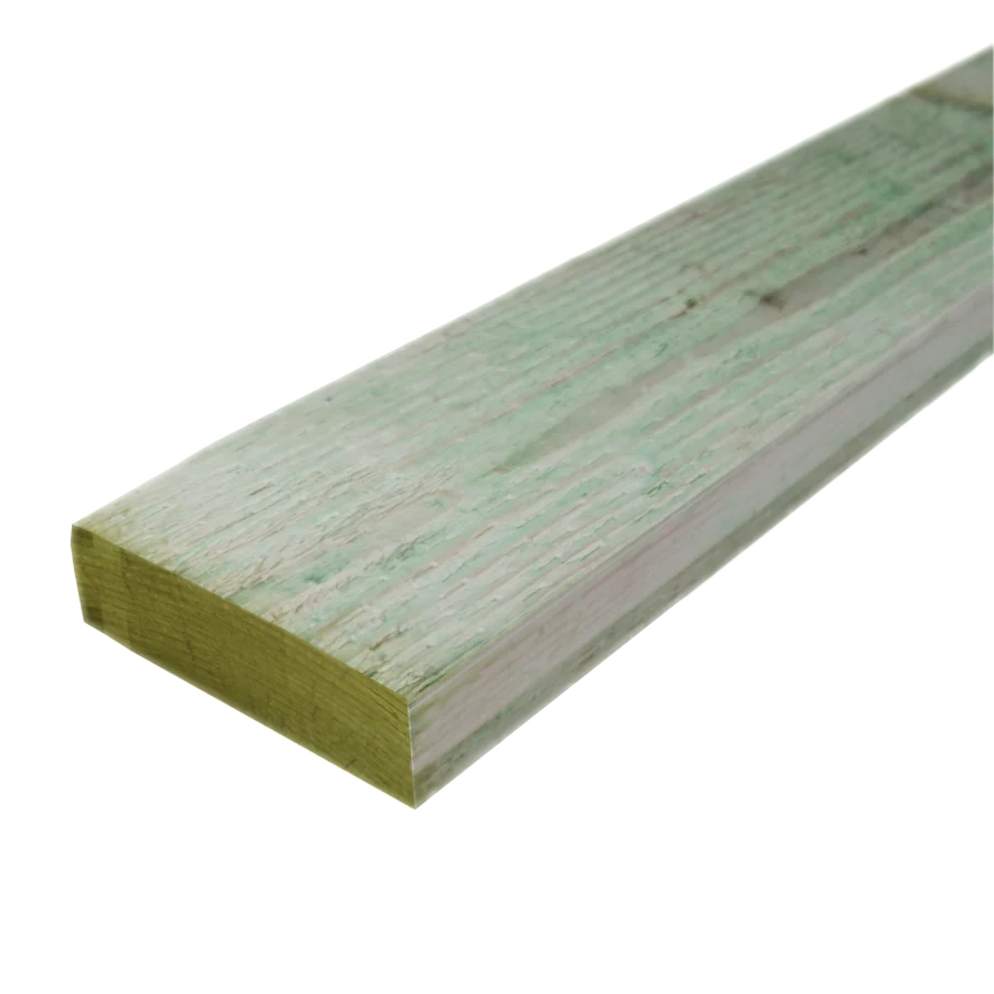 2 in x 8 in x 14 ft (Actual: 1-1/2"x7-1/4") #1 Ground Contact Treated Pine
