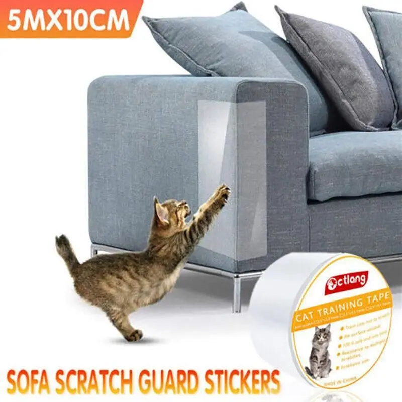 Cat Couch Sofa Scratch Guard Stickers Pet Anti-Scratching Furniture Protector Au