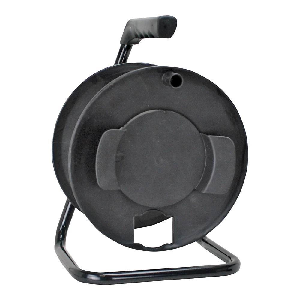 ORCR3000 Cord Storage Reel with Stand, 100 ft L Cord, 16 AWG Wire, Black - PowerZone