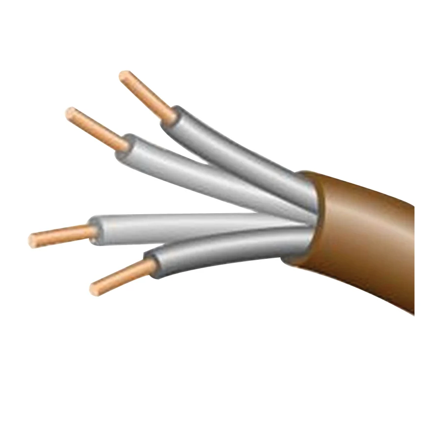 553046607 Thermostat Cable, 18 AWG Wire, 4 -Conductor, 250 ft L, Copper Conductor, PVC Insulation, 150 V