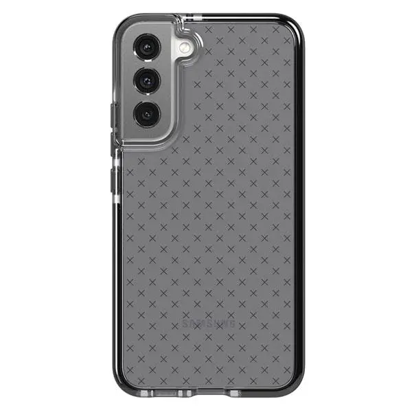 Tech21 Evo Check Case (Suits Samsung Galaxy S22 Plus) - Smokey Black