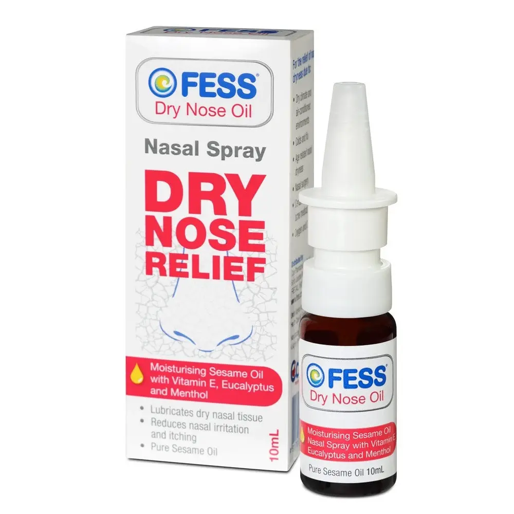 Fess Dry Nose Oil Nasal Spray 10ml - Health