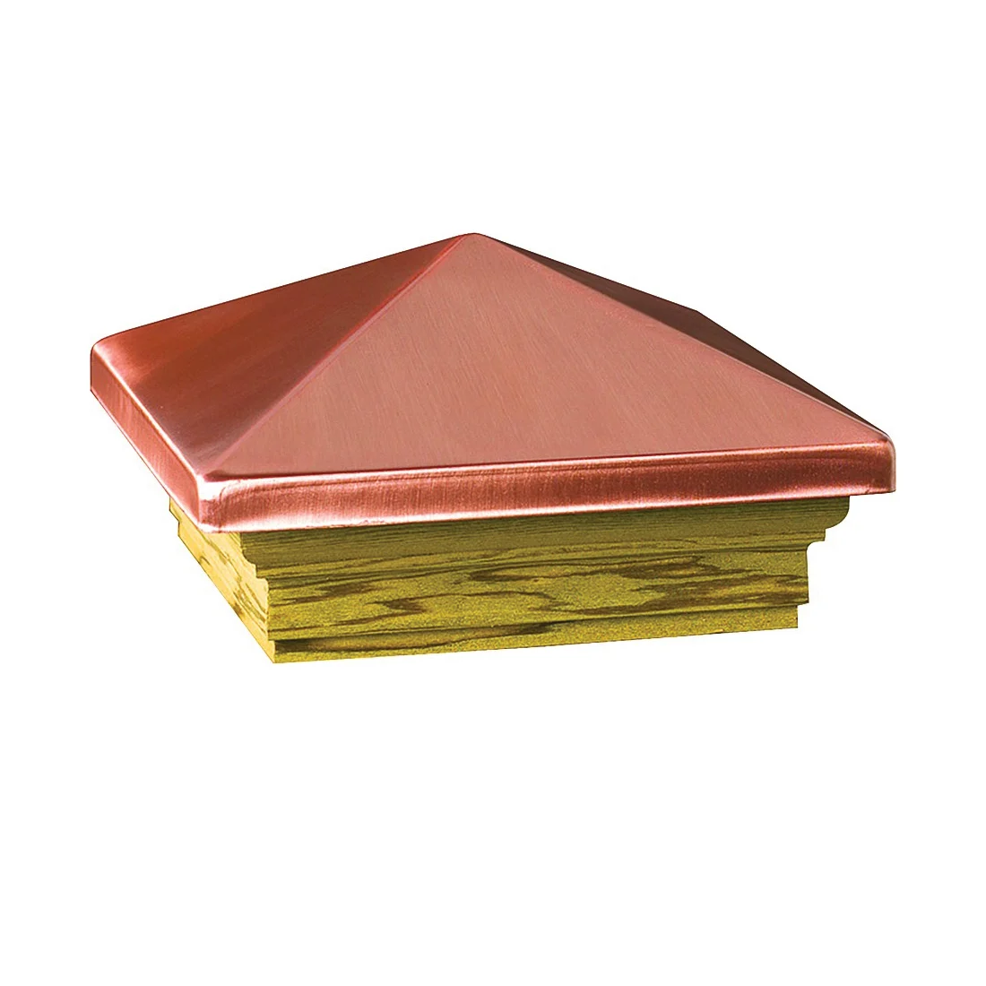 72223 Post Cap, 4 in L, 4 in W - Maine Ornamental