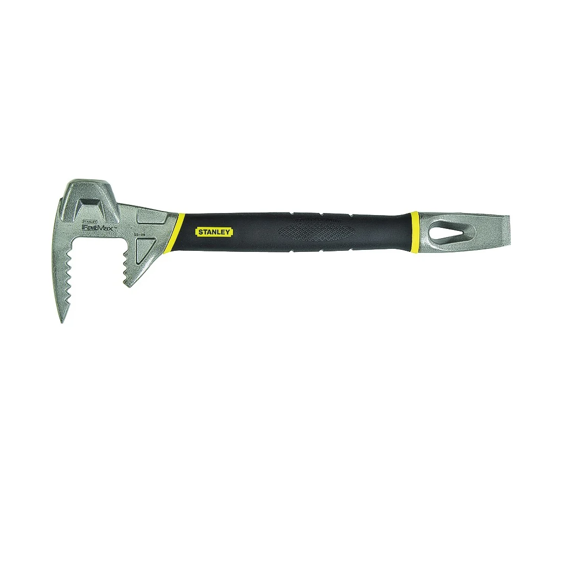 55-119 Utility Bar, 15 in L, Beveled Tip, 1 in Chisel Blade Width Tip, Steel, 1 in Dia, 5 in W