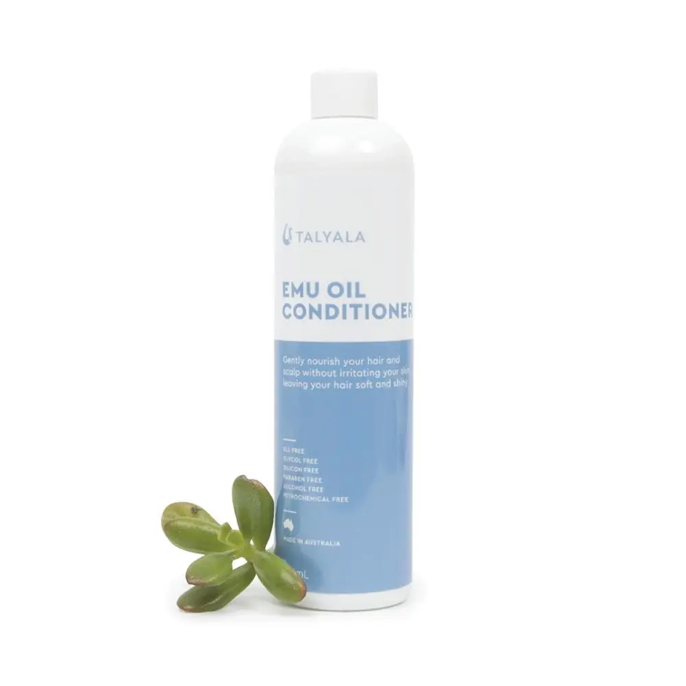 375ml Talyala Emu Oil Conditioner Nourish Protect Dandruff Dry Psoriasis Scalp - Beauty