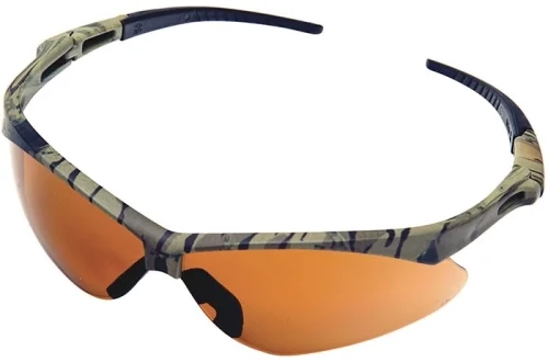7010 884 0320 Protective Glasses, Mirror Lens, Polycarbonate Lens, Plastic Frame, Wraparound Frame, Camo Frame - Stihl