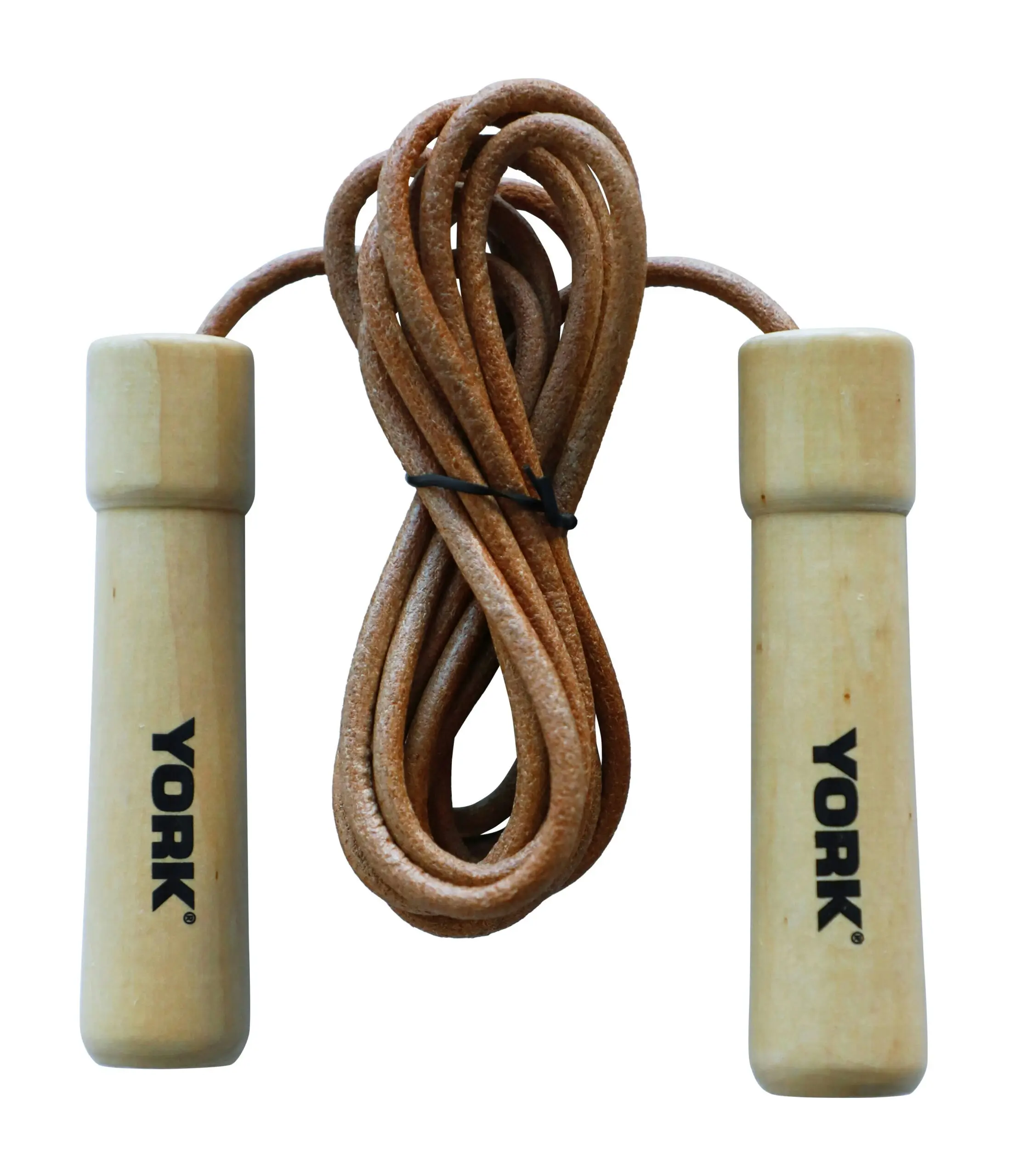 York Fitness Leather skip rope - Sports & Outdoor