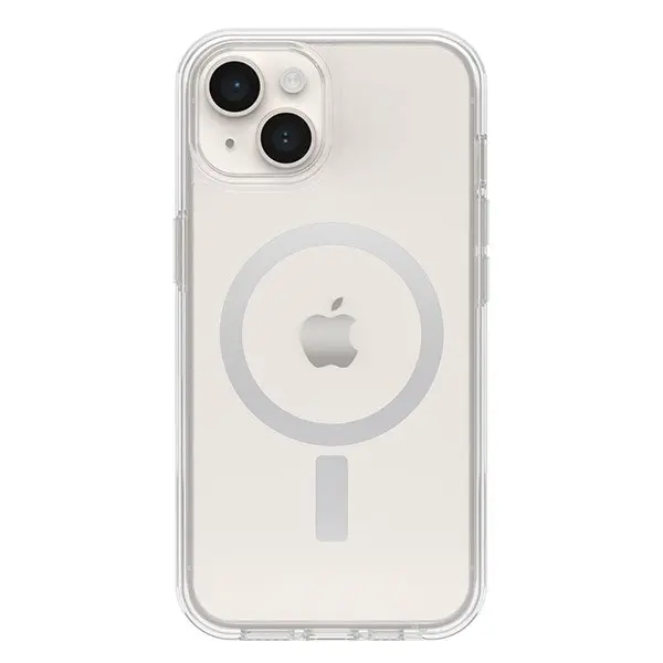 OtterBox Symmetry Plus MagSafe Case (Suits iPhone 15) - Clear