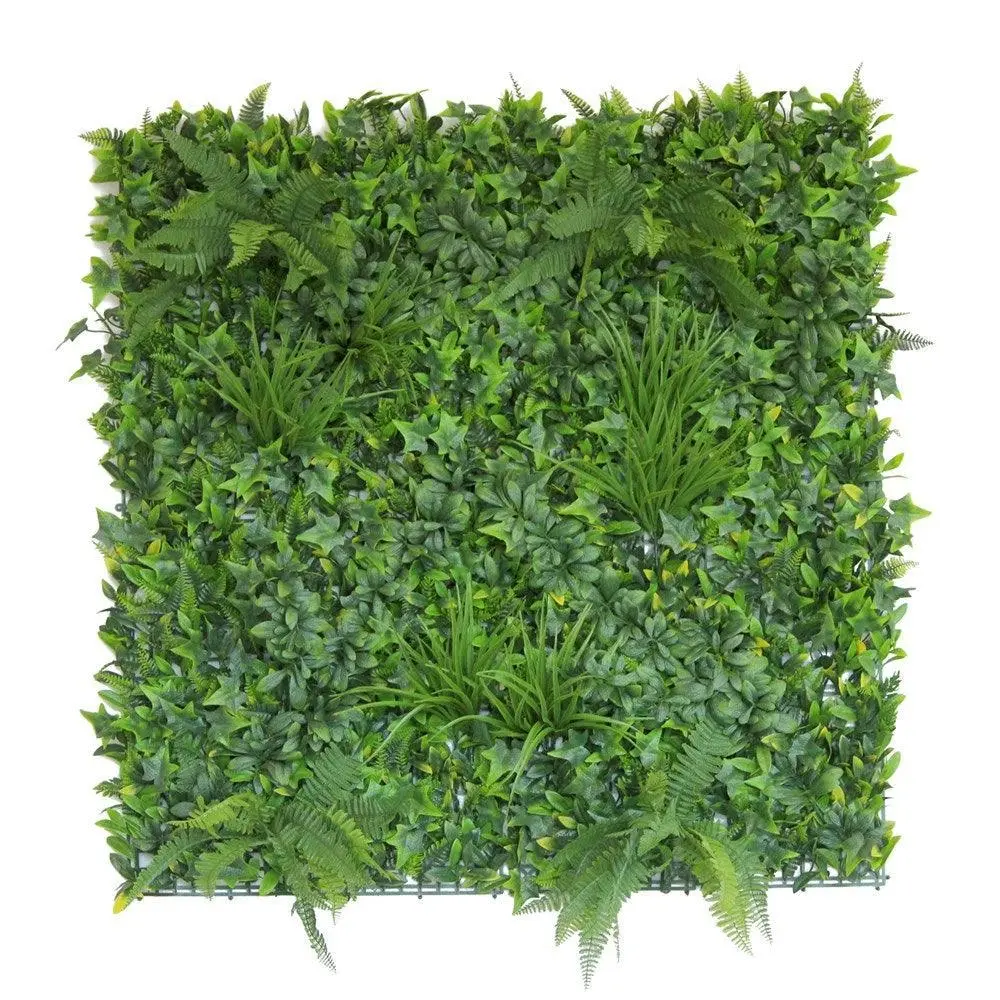 Artificial Hedge Tile (UV Treated) - Boston Fern 100x100cm