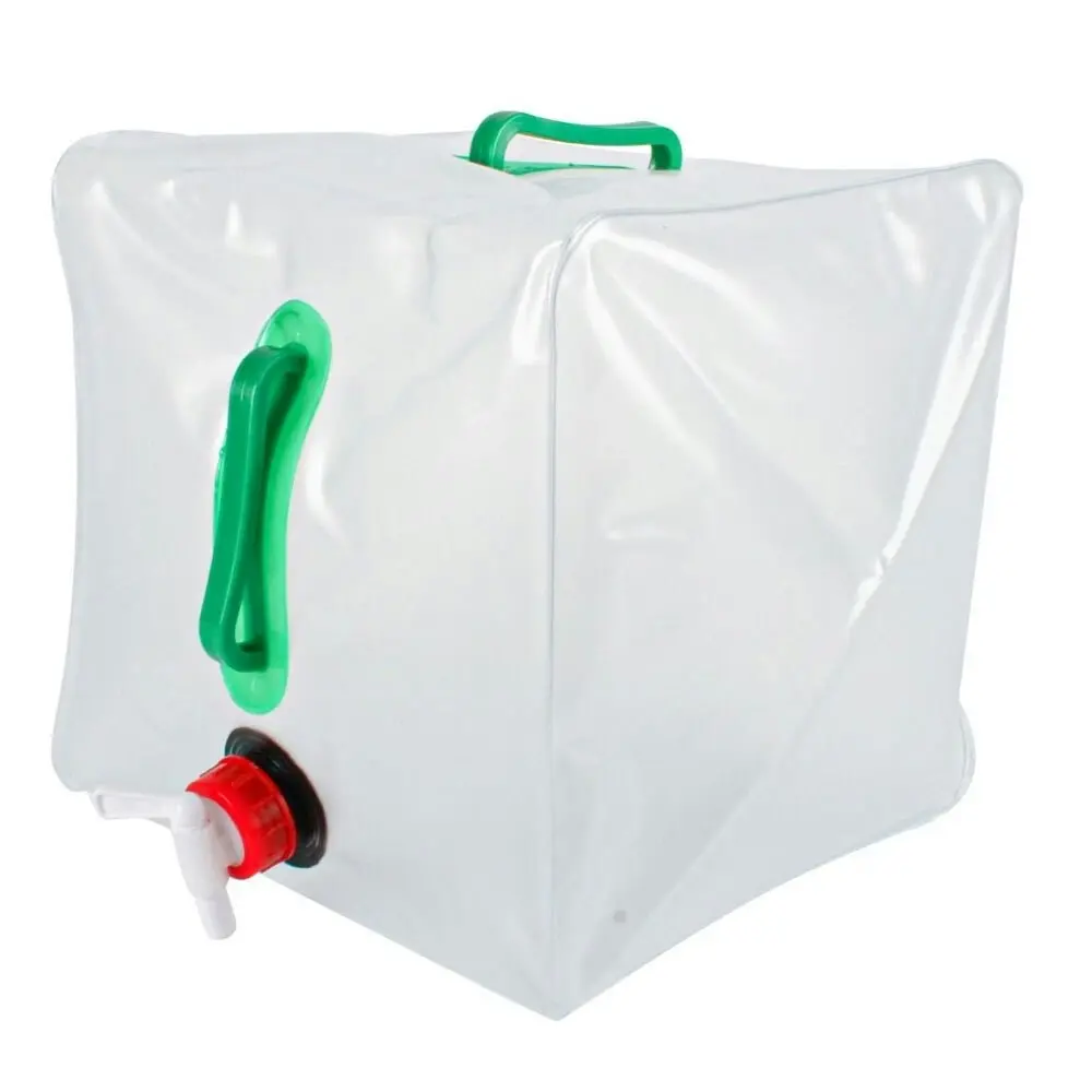 Wildtrak Expanda Collapsible 20L Water/Drink Carrier Outdoor Storage Bag w/Spout - Sports & Outdoor