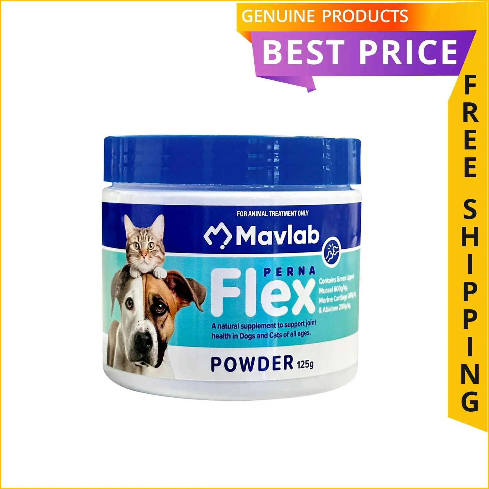 Pernaflex Powder for Dogs 125 GM - Pets