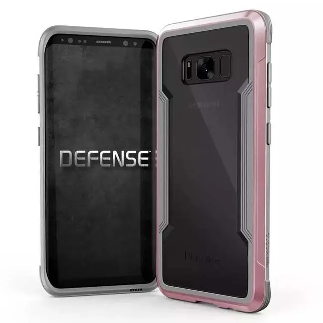 X-Doria Defense Shield Plus Case (Suits Galaxy S8 Plus) - Rose Gold