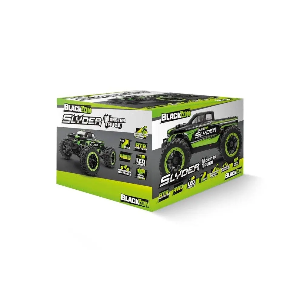 1/16 Slyder MT 4WD Electric Monster Truck - Green