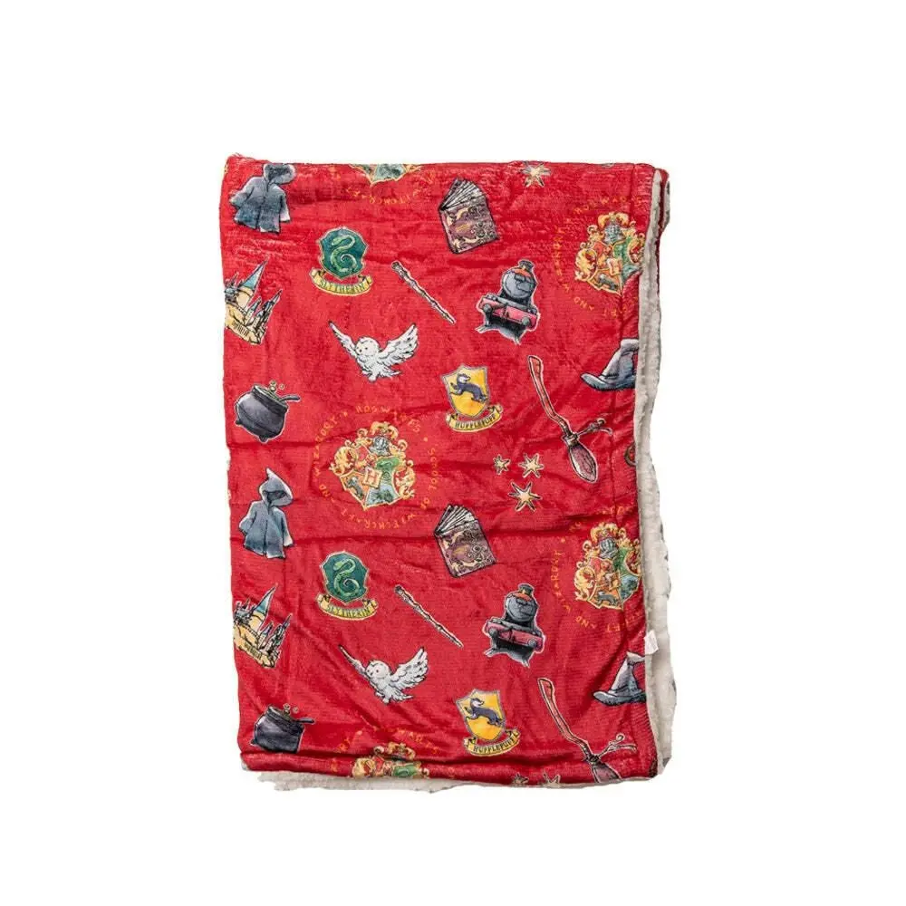 Harry Potter Dog Soft Blanket Animal Pet Warm Sleeper Rectangle 70x100cm Red - Pets