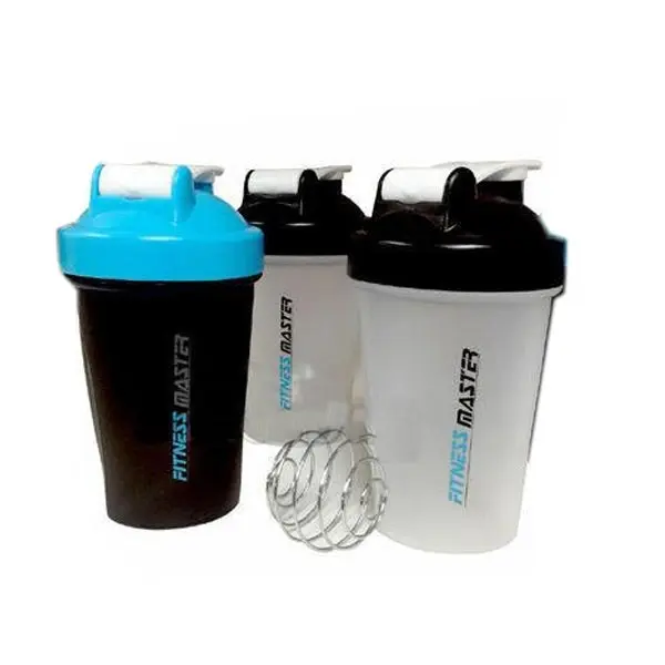 Fitness Master 3x Gym Protein Supplement Drink Blender Mixer Shaker Shake Ball Bottle 500ml - Health