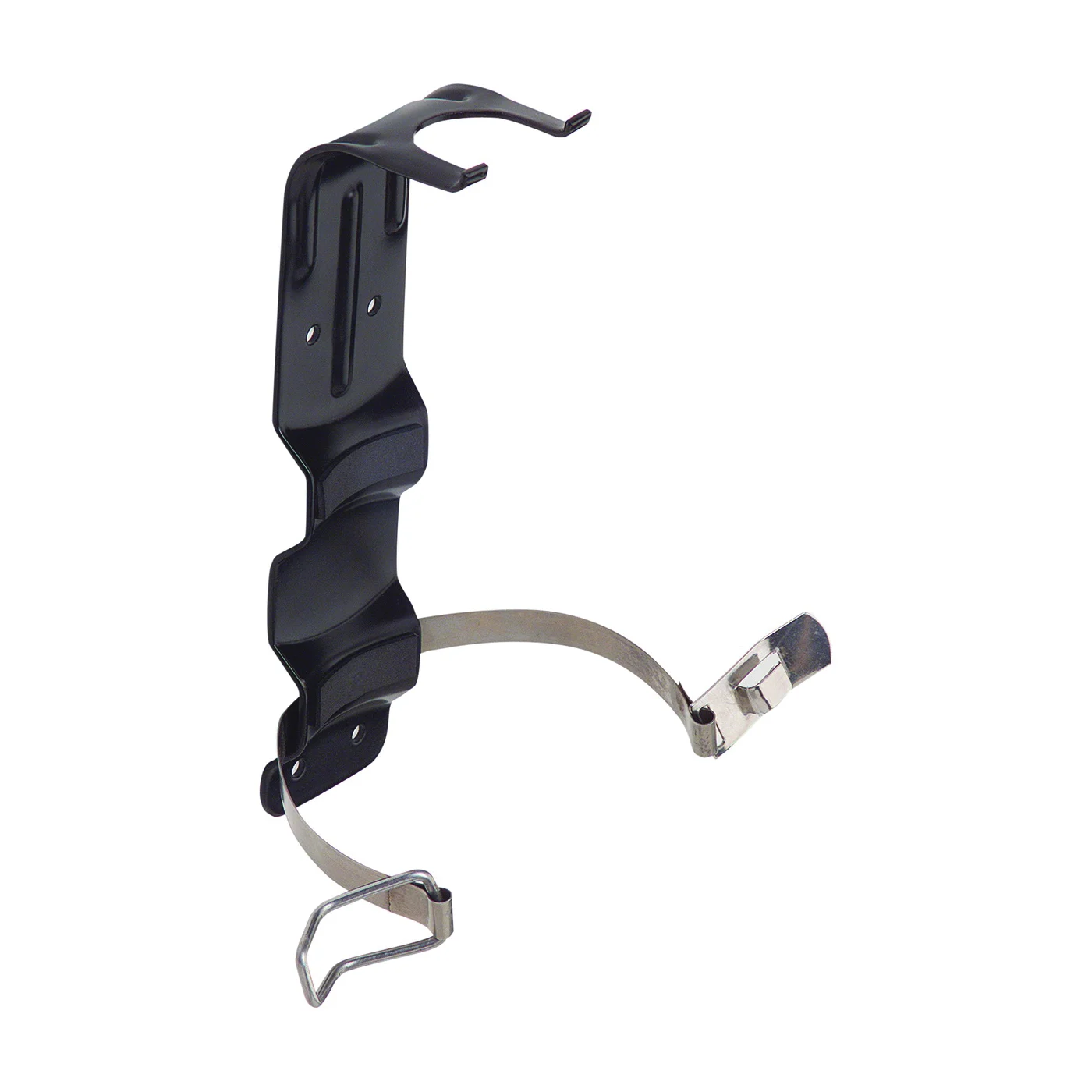 BRACKET5 Fire Extinguisher Bracket, Stainless Steel, Black - First Alert