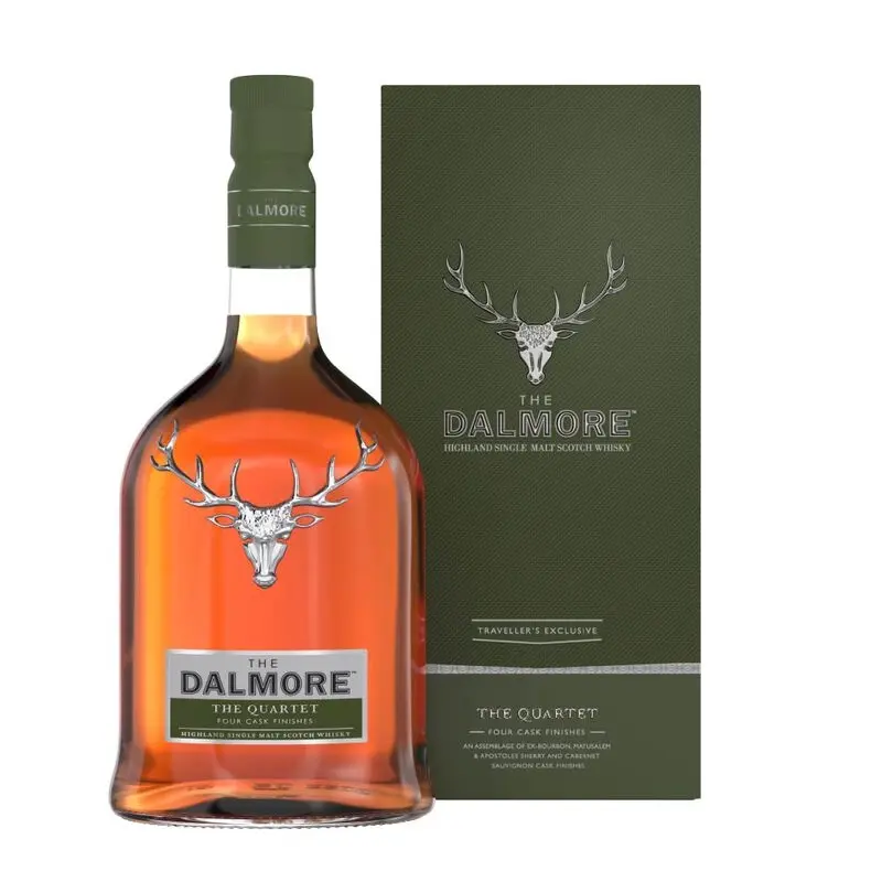 The Dalmore Quartet Highland Single Malt Scotch Whisky 1L - Alcohol